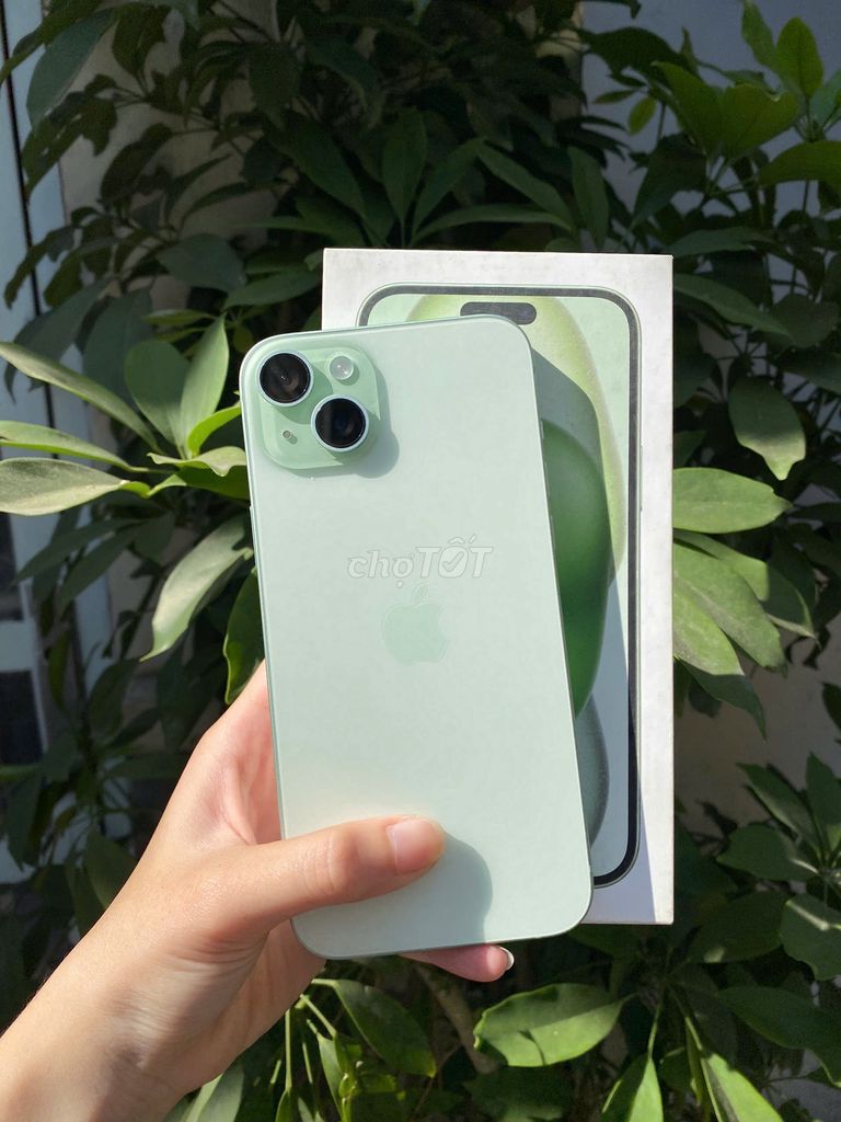 iPhone 15 Plus Green 256 VN BH T12.2026 tgdd. Mua bán Điện thoại tại Quận Tân Bình Tp Hồ Chí Minh được đăng bởi Đăng Khoa Store hình 1