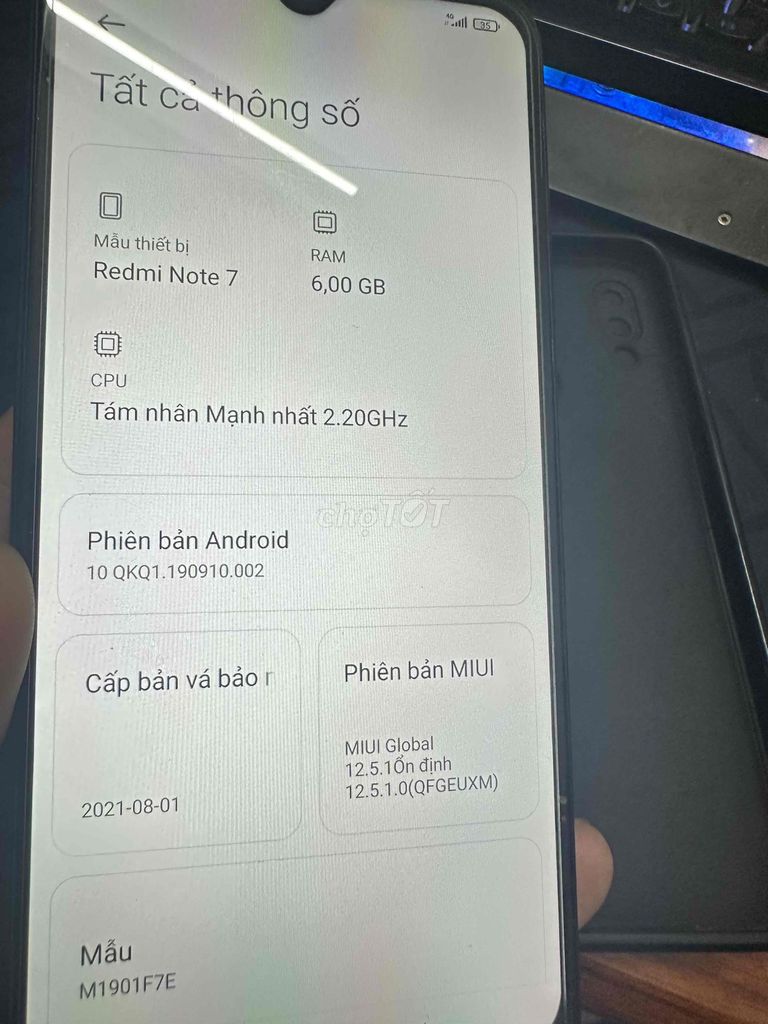 Bán điện thoại Xiaomi Redmi Note 7. Mua bán Điện thoại tại Thị xã Điện Bàn Quảng Nam được đăng bởi rin hung hình 1