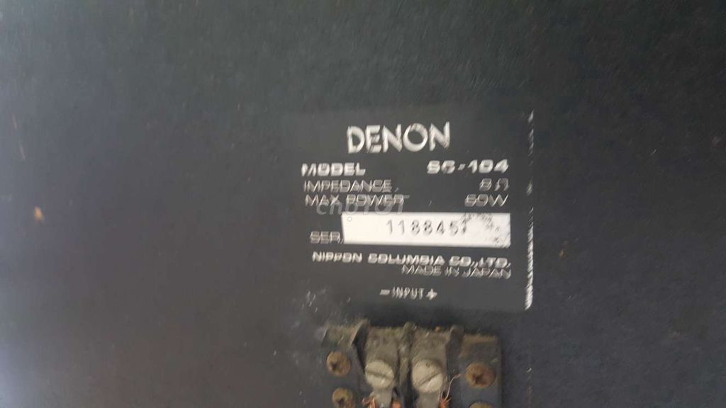 0939889033 - Loa Denon SC 104 trùng serial