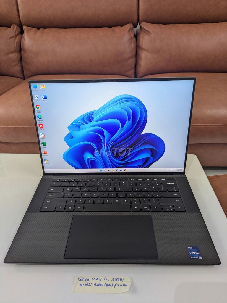 Dell Precision 5570 i7-12700H/i7-12700H/16/512. Mua bán Laptop tại Thành phố Thủ Đức Tp Hồ Chí Minh được đăng bởi Quỳnh hình 1