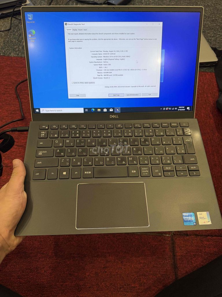 Dell Vostro 5301 i5 8GB/256GB Bạc. Mua bán Laptop tại Huyện Hoài Đức Hà Nội được đăng bởi Thế Đại hình 1