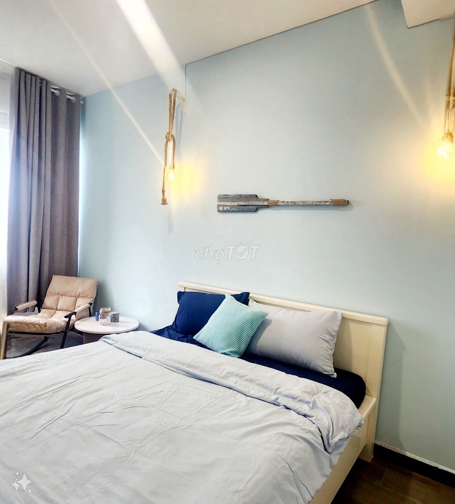 CHO THUÊ Q7 BOULEVARD  2PN2WC 11TR CÓ FULL NT SANG TRỌNG NHÀ XINH