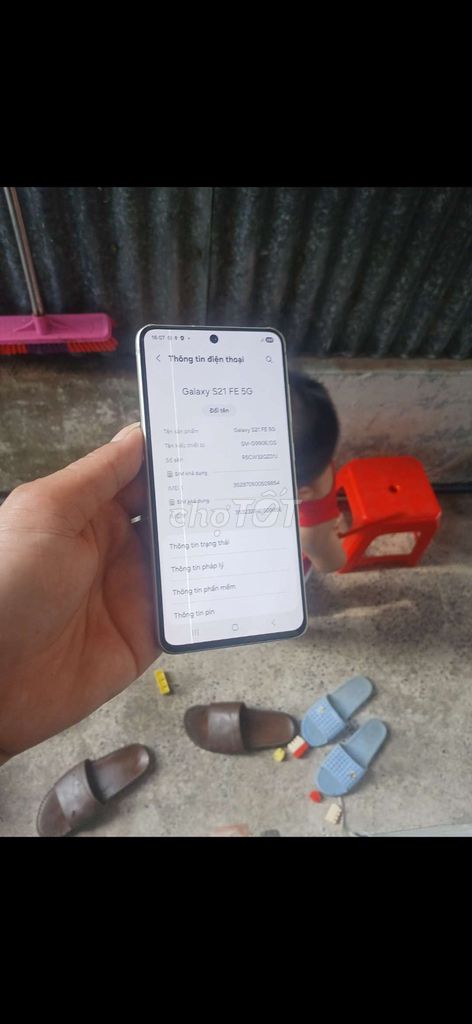 Samsung Galaxy S21 FE 5G 128GB Đen. Mua bán Điện thoại tại Quận 12 Tp Hồ Chí Minh được đăng bởi a Tam Grab  hình 1