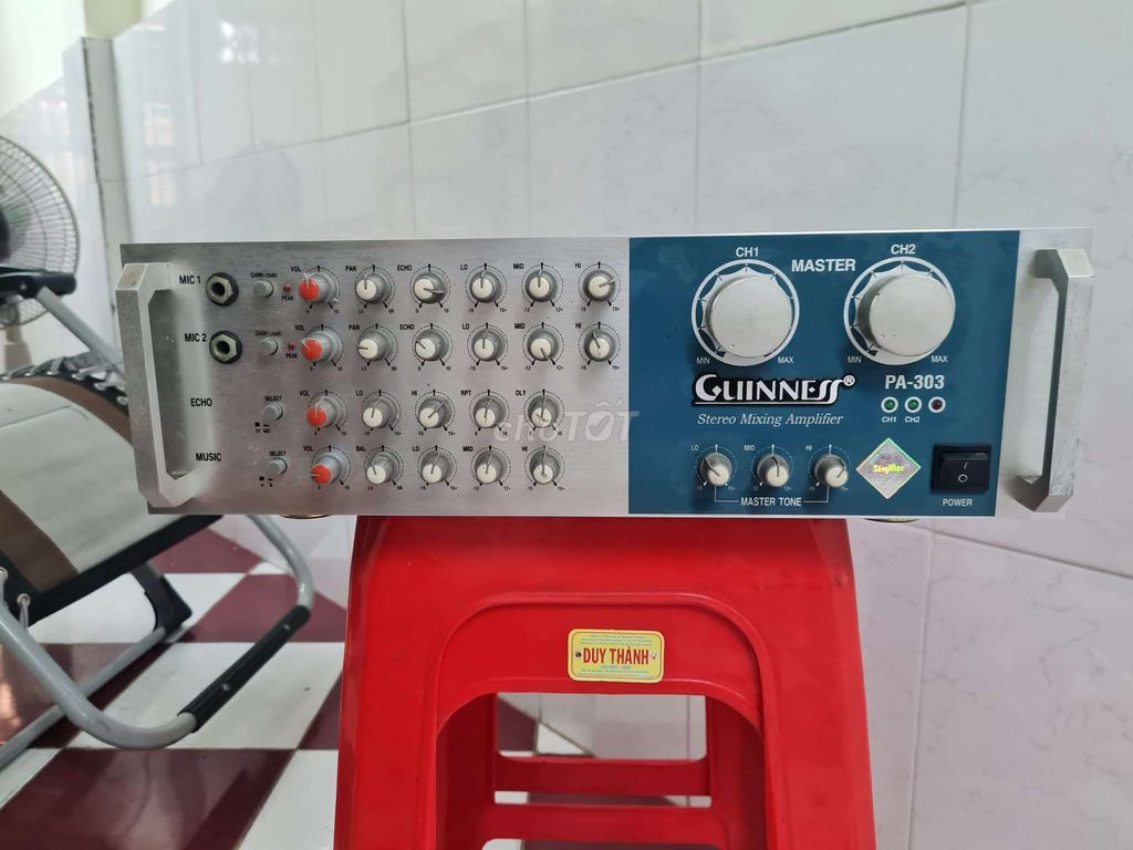 Amply Guinness PA-303 Đã sử dụng hàng hiếm. Mua bán Tivi, Âm thanh tại Quận Cái Răng Cần Thơ được đăng bởi Nanomax hình 1