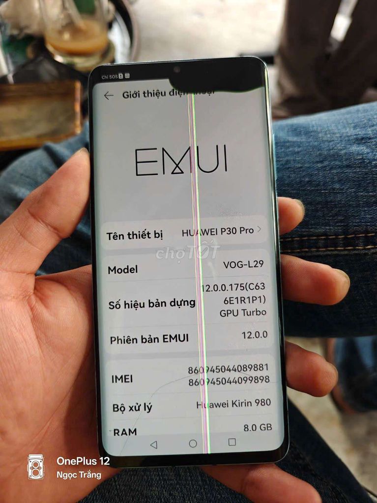 Huawei P30 Pro 8GB Xanh Kirin 980. Mua bán Điện thoại tại Quận 6 Tp Hồ Chí Minh được đăng bởi Thiên phúc hình 1