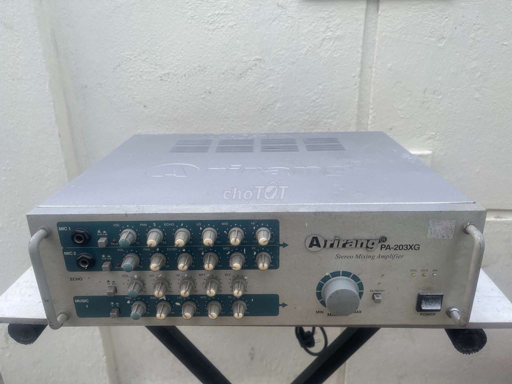 Amply karaoke Arirang PA-203XG Xám. Mua bán Tivi, Âm thanh tại Quận Cẩm Lệ Đà Nẵng được đăng bởi Huynh NGoc Duy hình 1