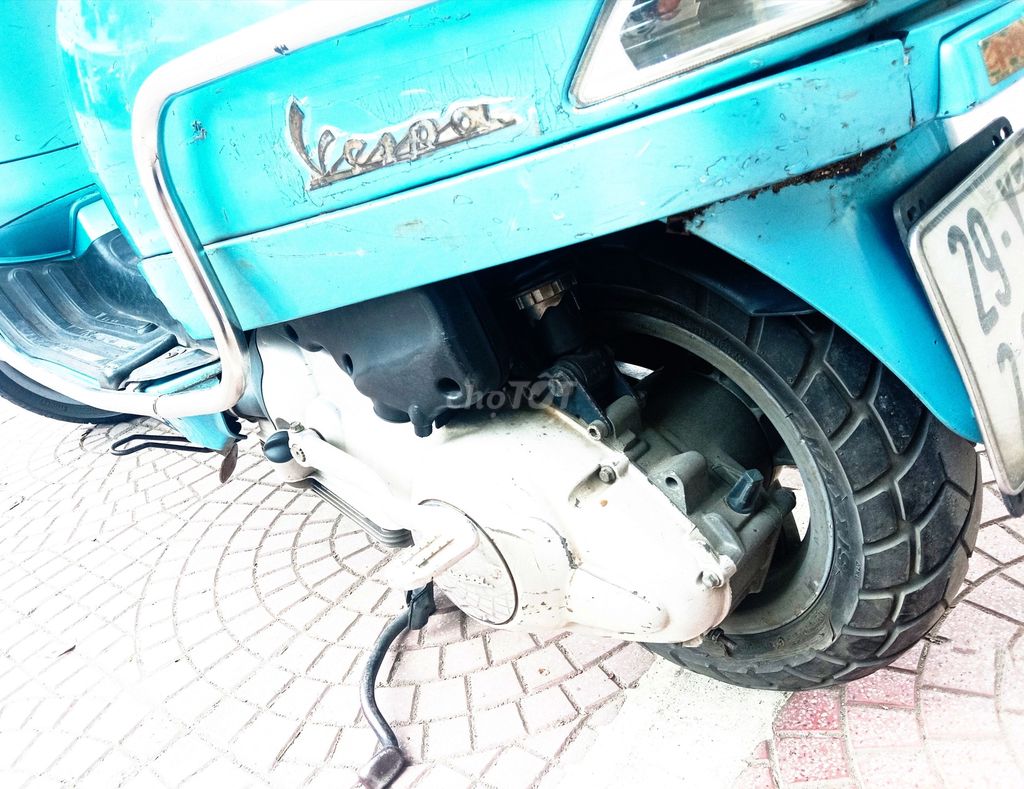 Xe Piaggio Vespa Ý nguyên bản, máy zin, điện zin. Mua bán Xe máy tại Quận Ba Đình Hà Nội được đăng bởi Tuan Thuy hình 5