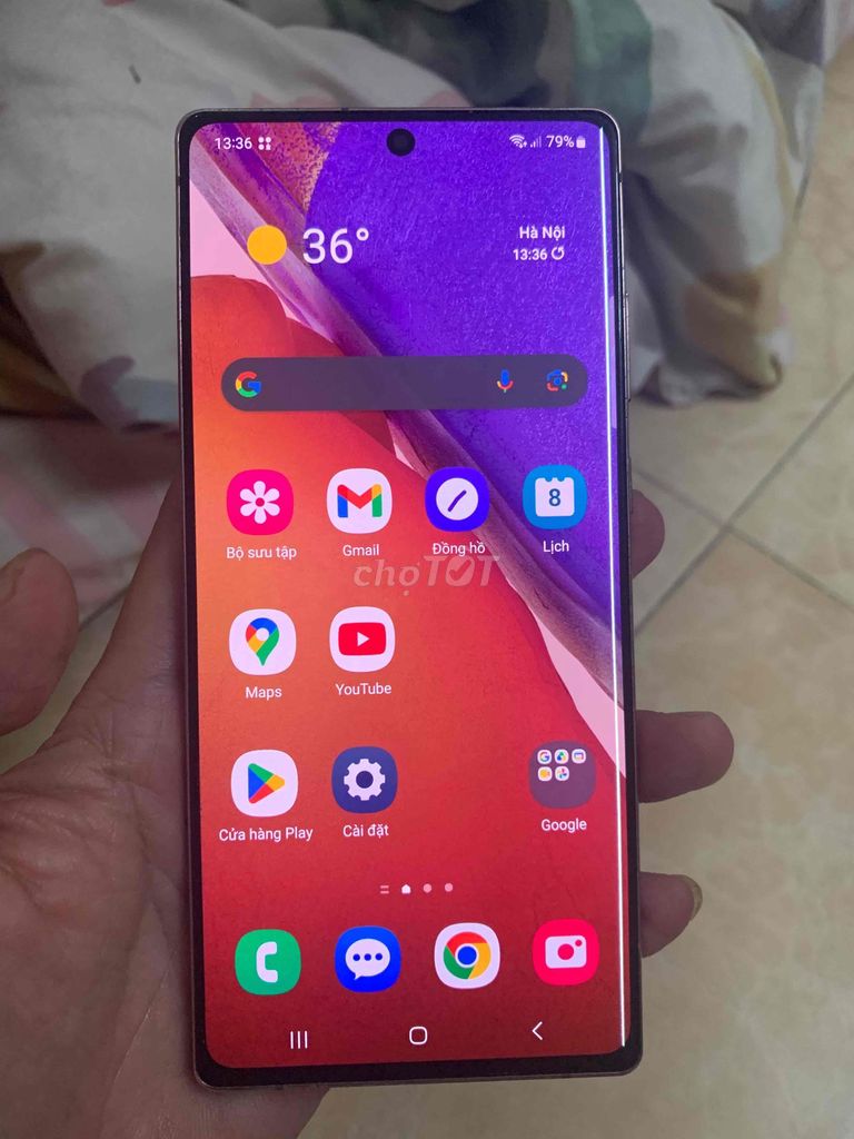 Samsung Note 20 8GB/256GB Vàng Hồng. Mua bán Điện thoại tại Quận Thanh Xuân Hà Nội được đăng bởi Linh Chu hình 1