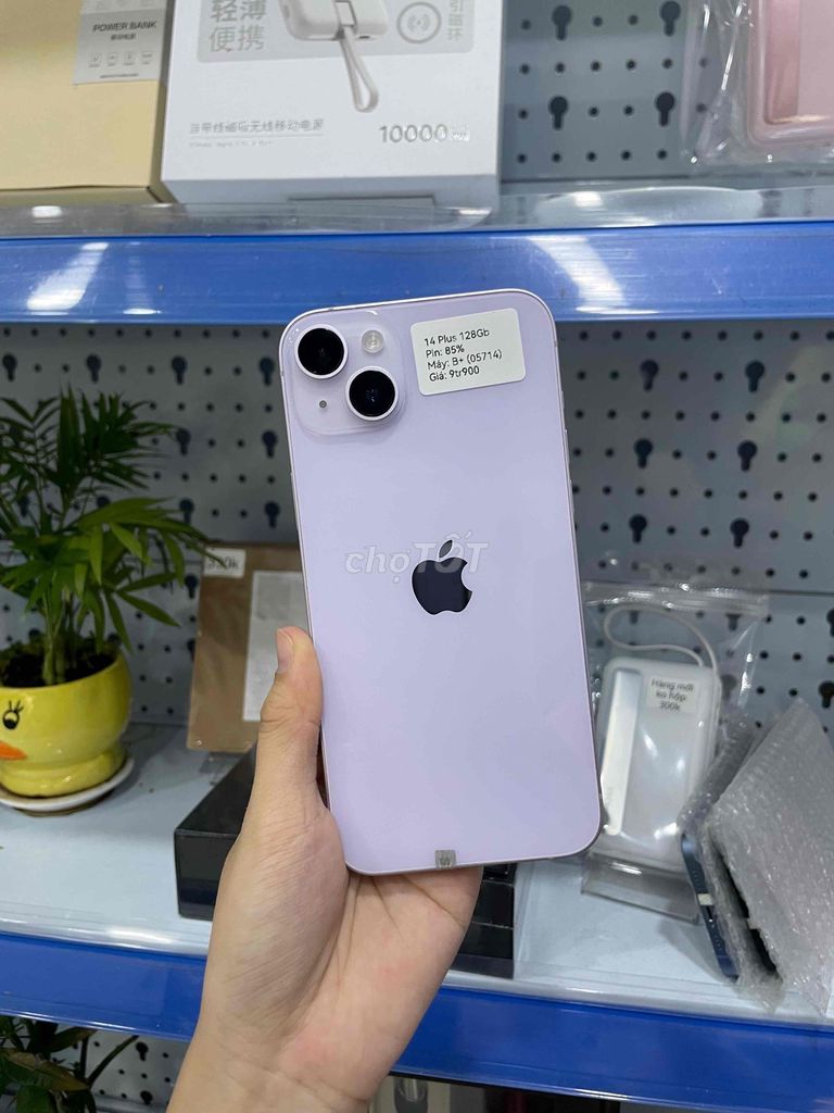 Apple iPhone 14 Plus 128GB Tím LL/A đẹp 98.5%. Mua bán Điện thoại tại Huyện Hóc Môn Tp Hồ Chí Minh được đăng bởi Luân Hoài hình 1