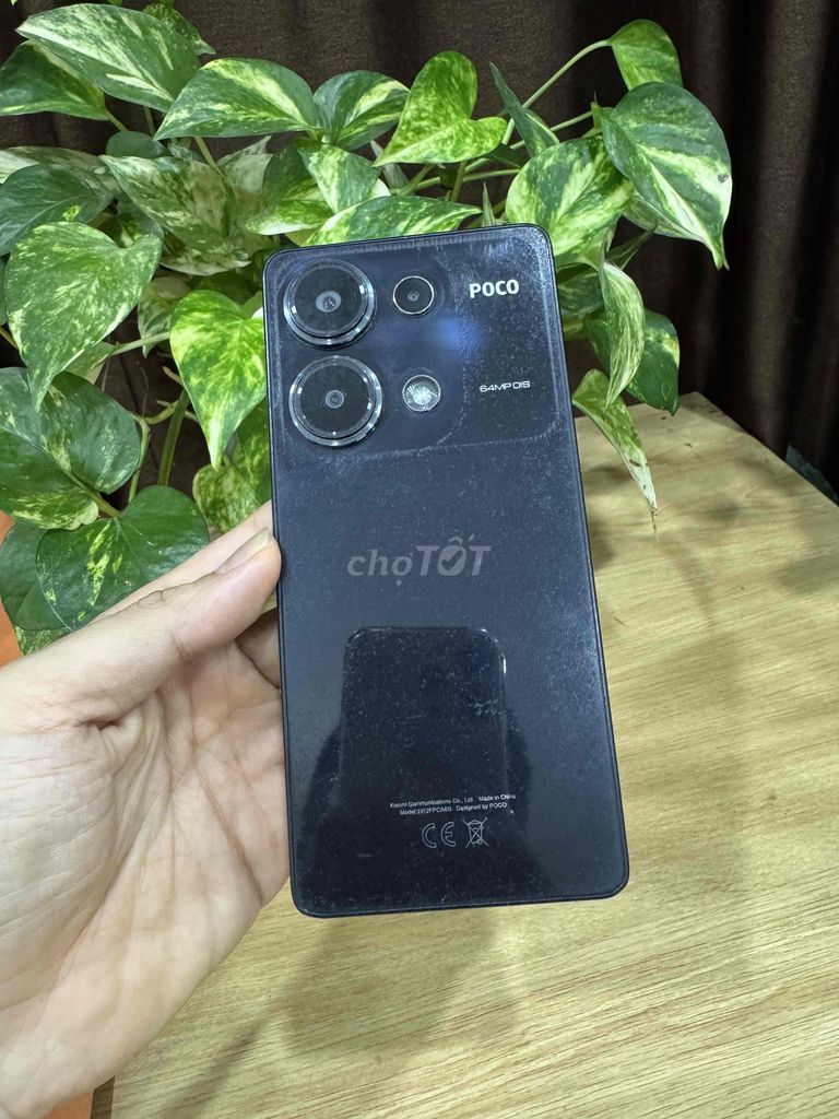 Redmi Note 13 8/256GB Đen CÓ COD - GÓP. Mua bán Điện thoại tại Quận Hoàng Mai Hà Nội được đăng bởi OneSmart hình 1
