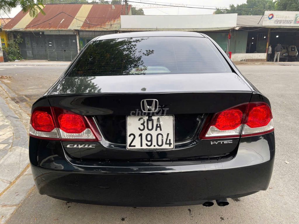 Honda Civic 2009 Đen 120000 km. Mua bán Ô tô tại Quận Hà Đông Hà Nội được đăng bởi vinhhb hình 5