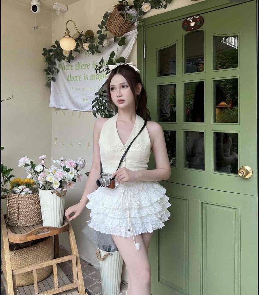 Chân váy nữ ren bèo 4 tầng brand Dear José. Mua bán Quần áo tại Quận Tân Bình Tp Hồ Chí Minh được đăng bởi Như Quỳnh hình 1