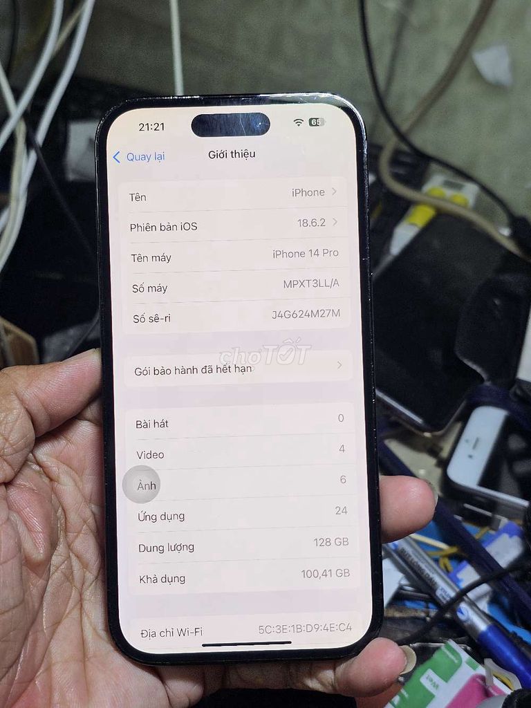  iPhone 14 Pro 128GB zin toàn bộ giá rẻ . Mua bán Điện thoại tại Quận 8 Tp Hồ Chí Minh được đăng bởi Thiên Hòa mobile  hình 1