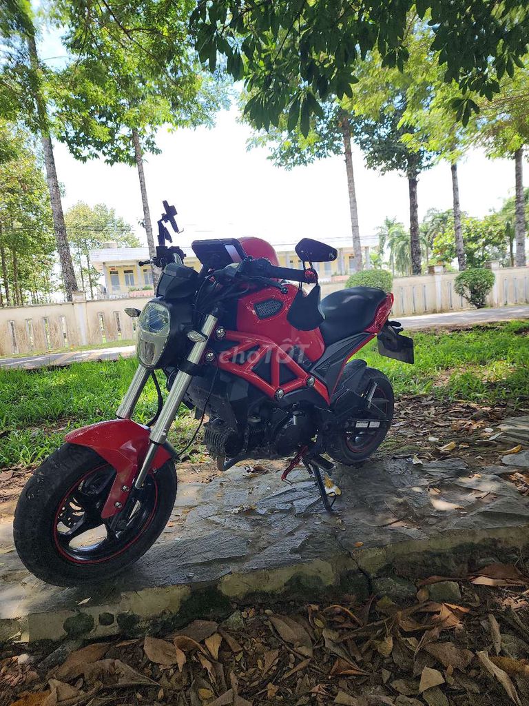 Xe máy Mini màu đỏ. Mua bán Xe máy tại Huyện Bến Cầu Tây Ninh được đăng bởi Lâm Tuấn Duy hình 1