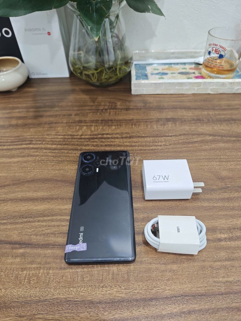 Redmi Note 12 Turbo 8/128 Đen sạc 67w có ship COD. Mua bán Điện thoại tại Quận Hoàng Mai Hà Nội được đăng bởi Trần Ngọc Hiếu hình 1