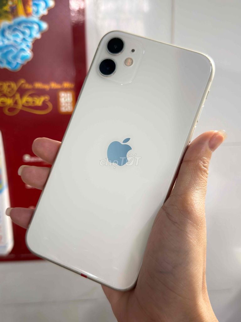 Apple iPhone 11 128GB Trắng 100%. Mua bán Điện thoại tại Thành phố Biên Hòa Đồng Nai được đăng bởi Huỳnh  hình 1