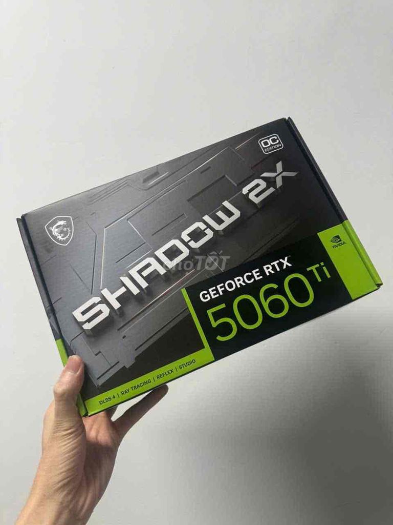 MSI RTX 5060Ti New 8,9 triệu. Mua bán Linh kiện (RAM, Card...) tại Quận 12 Tp Hồ Chí Minh được đăng bởi Lion hình 1