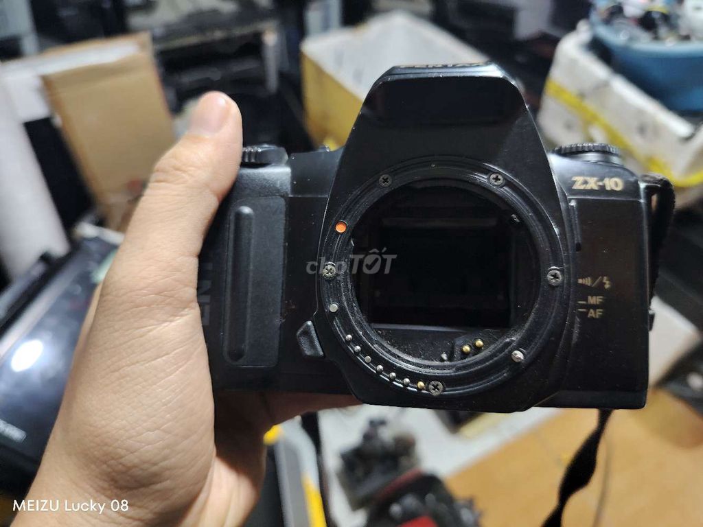 Máy ảnh phim Pentax ZX-10 Đen. Mua bán Máy ảnh, Máy quay tại Quận Gò Vấp Tp Hồ Chí Minh được đăng bởi mơ Ngân  hình 1