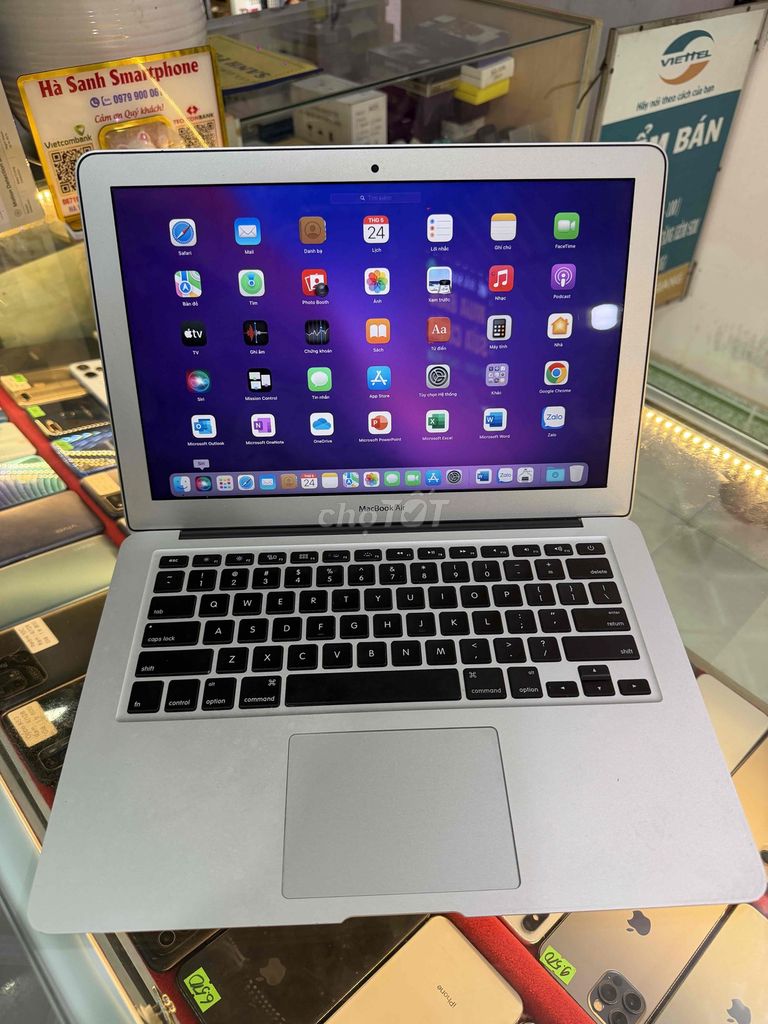 MacBook Air 13.3 inch i5 8GB/128GB 98%. Mua bán Laptop tại Thành phố Mỹ Tho Tiền Giang được đăng bởi Sanh Phone hình 1