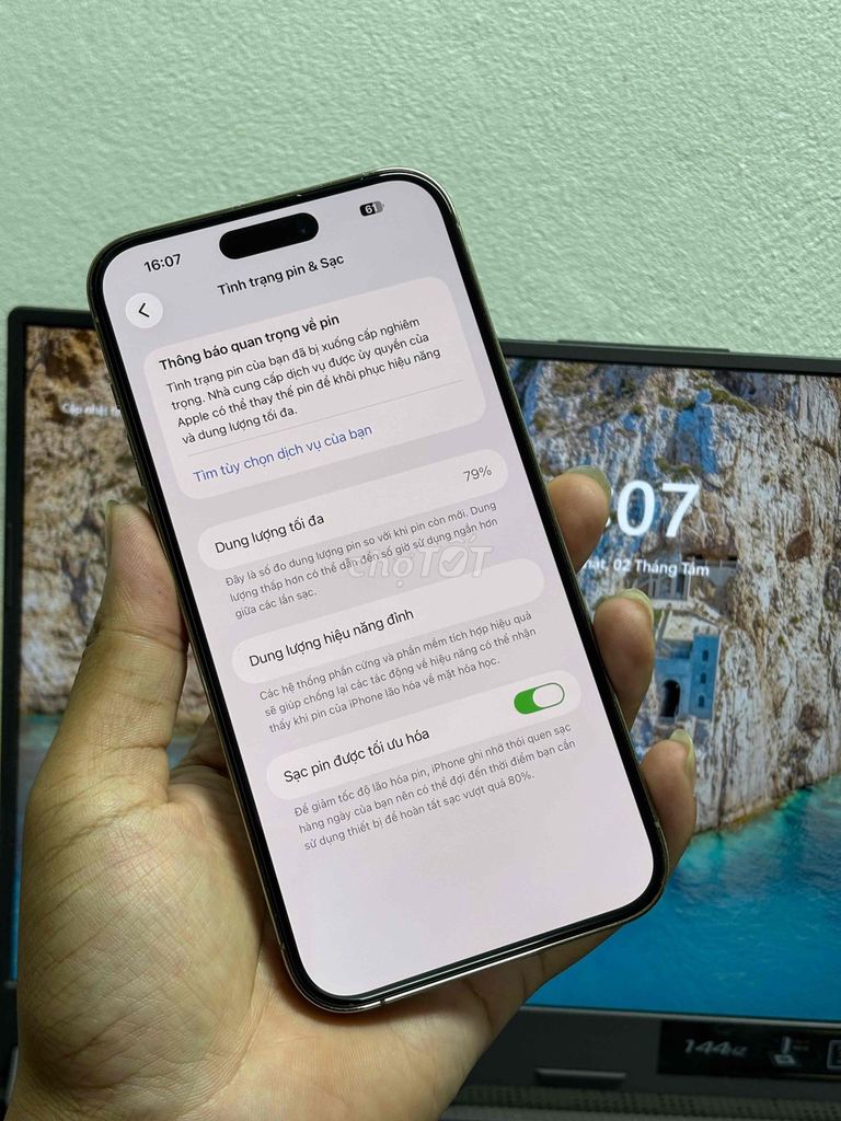 Apple iPhone 14 Pro Max 256GB Vàng 98%. Mua bán Điện thoại tại Quận Nam Từ Liêm Hà Nội được đăng bởi Anh Dương hình 1