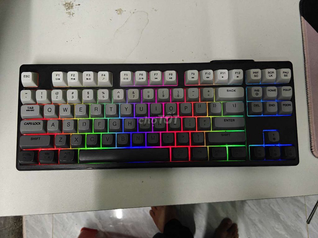 Bàn phím Ziyou M87 Đen gõ êm. Mua bán Phụ kiện (Màn hình, Chuột...) tại Thành phố Tân An Long An được đăng bởi Thanh Lâm hình 1