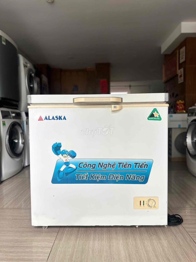 Tủ đông Alaska Trắng Đã sử dụng. Mua bán Tủ lạnh tại Quận Tân Phú Tp Hồ Chí Minh được đăng bởi Điện Máy Trung Cold hình 1