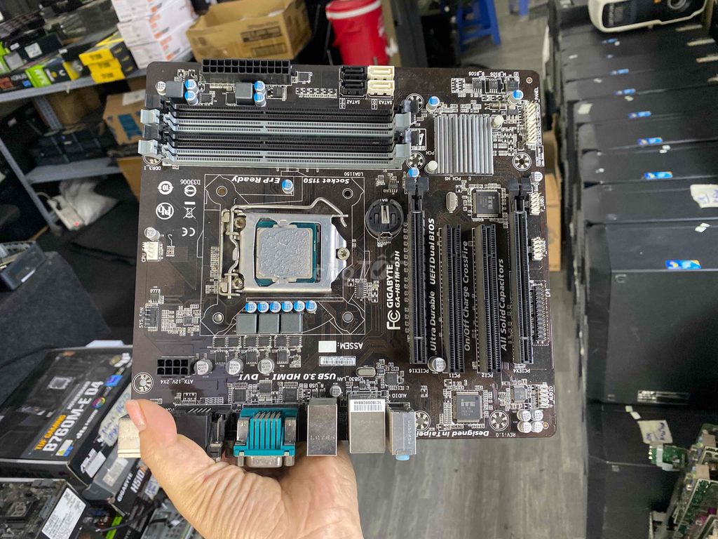 MAIN H81 HÃNG THÁO MÁY CHẠY KHOẺ BAO CHẤT. Mua bán Linh kiện (RAM, Card...) tại Quận Gò Vấp Tp Hồ Chí Minh được đăng bởi ngọc trang hình 1