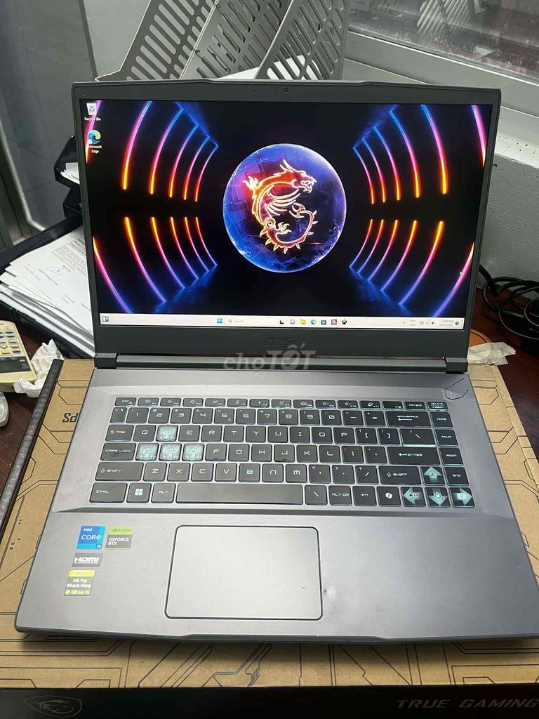 MSI Thin 15 B12UC i5-12450H 16GB/512GB RTX 3050 4G. Mua bán Laptop tại Quận 3 Tp Hồ Chí Minh được đăng bởi Laptop Production hình 1