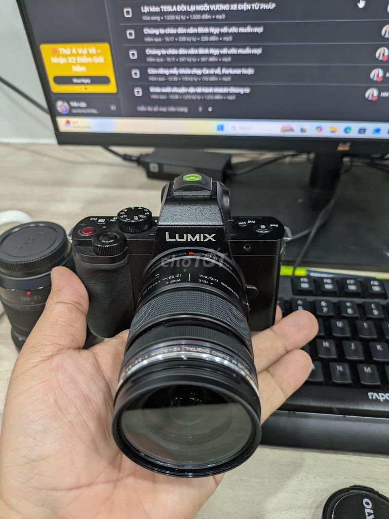Máy ảnh Lumix G100 + Len 12-50. Mua bán Máy ảnh, Máy quay tại Quận Gò Vấp Tp Hồ Chí Minh được đăng bởi Jun hình 1