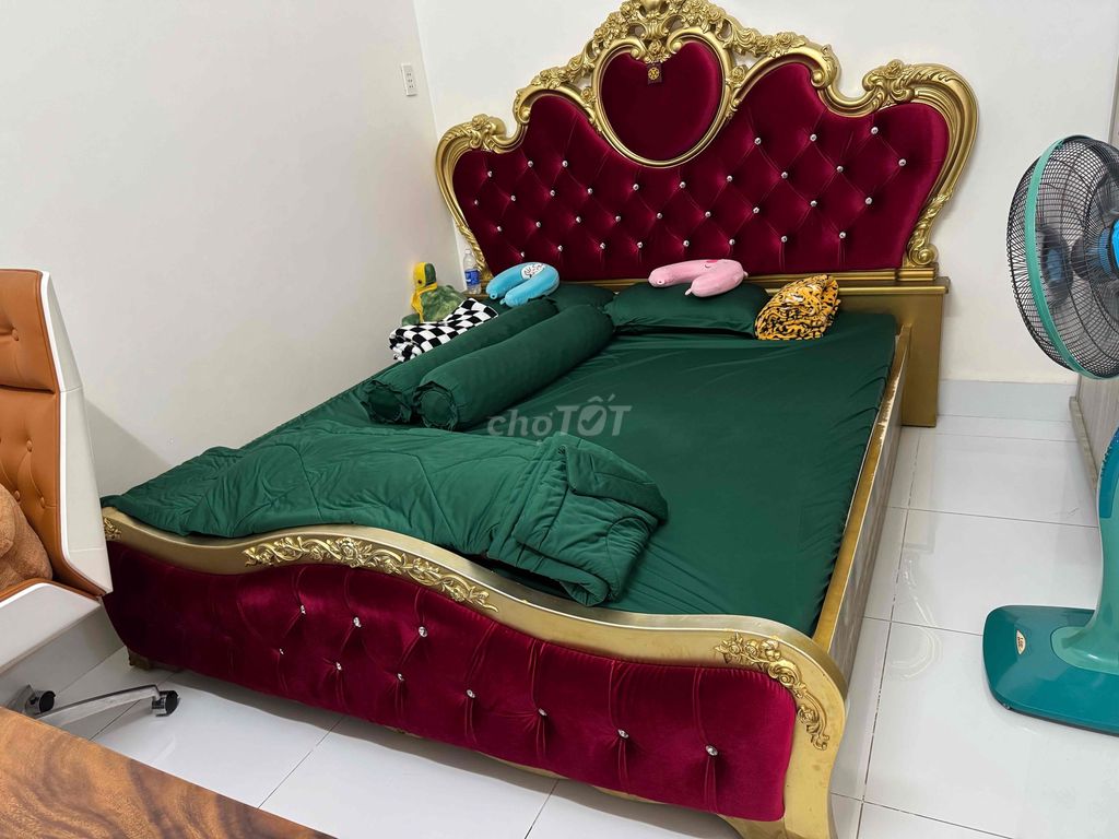 Giường ngủ 1m8x2m Tân cổ điển. Mua bán Giường, chăn ga gối nệm tại Thành phố Tây Ninh Tây Ninh được đăng bởi PHẠM HOÀI VŨ hình 1