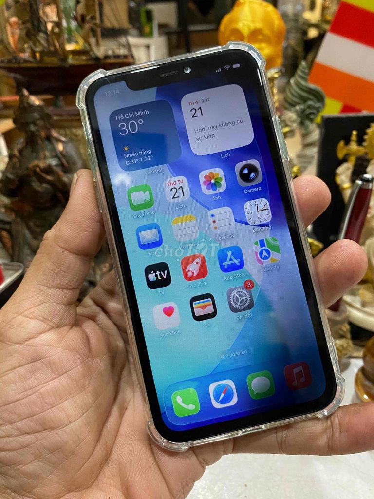 Apple iPhone 11 128GB Xanh ngọc. Mua bán Điện thoại tại Quận 4 Tp Hồ Chí Minh được đăng bởi Đại Lâm Mộc Nguyễn Đức hình 1
