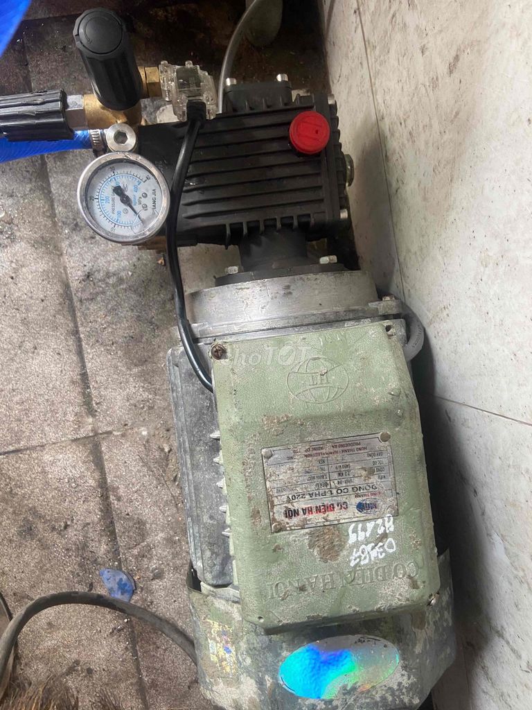 Máy rửa xe cao áp  moto củ đầu ti sứ. Mua bán Đồ chuyên dụng, Giống nuôi trồng tại Quận Tân Phú Tp Hồ Chí Minh được đăng bởi Nguyễn Tâm hình 1
