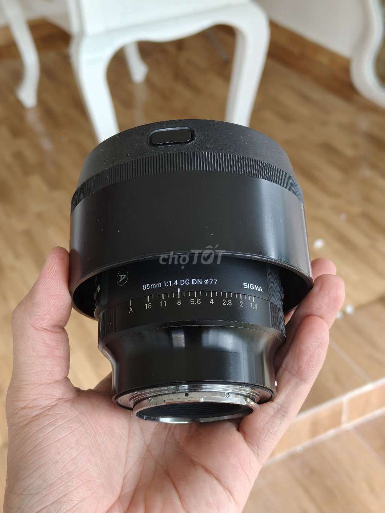 Lens Sigma 85 Art dg dn L mount cho Lumix Leica