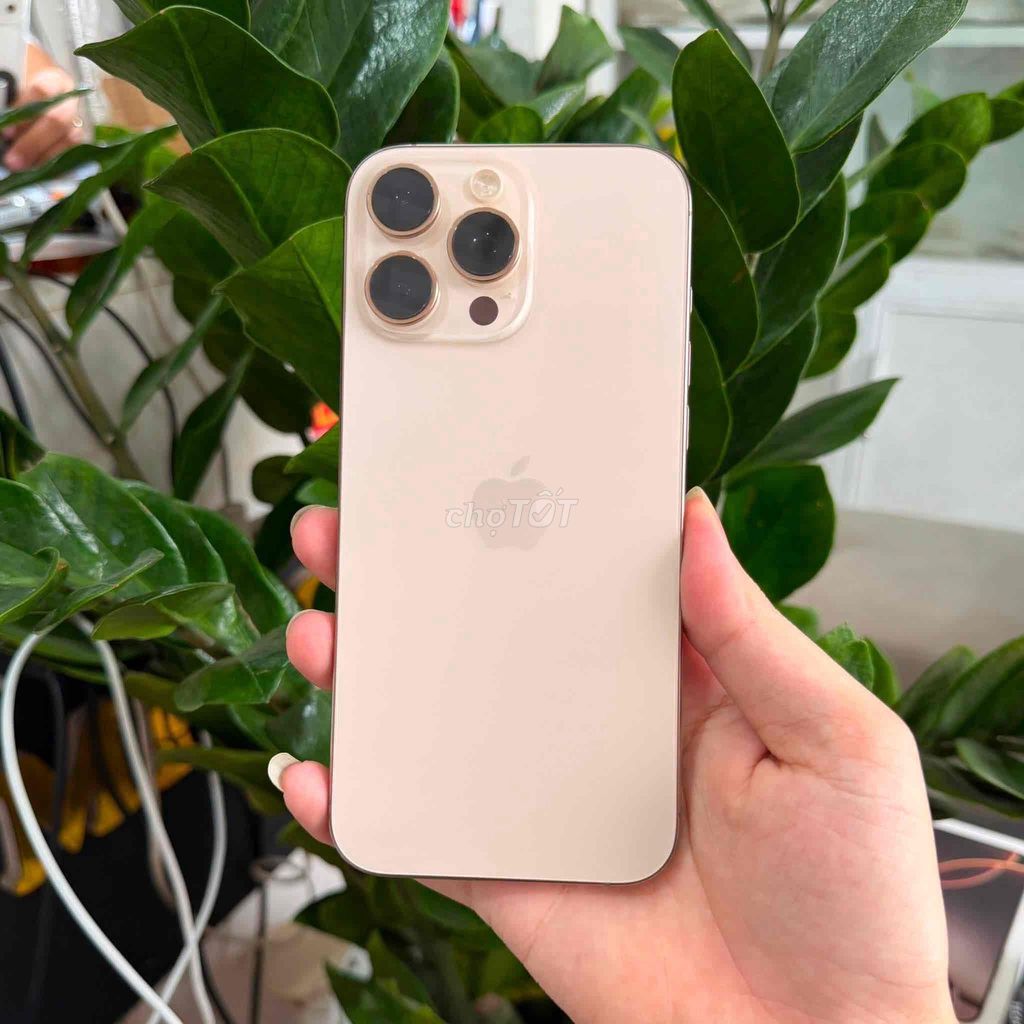 Apple iPhone 16 Pro Max 256GB Vàng sa mạc. Mua bán Điện thoại tại Huyện Cư Kuin Đắk Lắk được đăng bởi Mai đức thắng hình 1