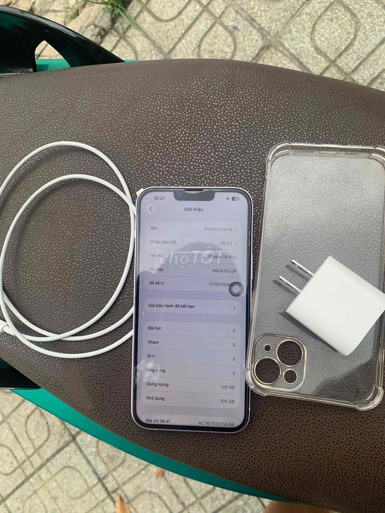 Apple iPhone 14 Plus 128GB Tím. Mua bán Điện thoại tại Thị xã Bến Cát Bình Dương được đăng bởi đam mê công nghệ hình 1