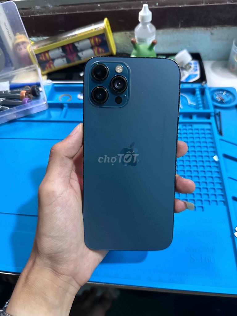 Apple iPhone 12 Pro Max 128GB Xanh Zin full. Mua bán Điện thoại tại Thành phố Buôn Ma Thuột Đắk Lắk được đăng bởi Đoàn Đức Tuấn hình 1