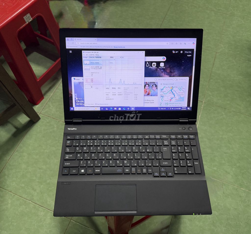 thanh lý laptop néc Lenovo thế hệ 7 ram8gb 15.6 ‘“