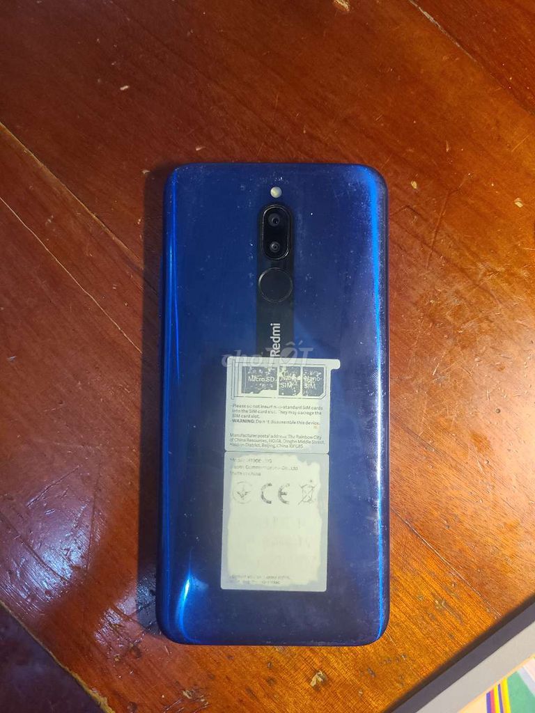 Xiaomi Redmi 8 64GB Xanh. Mua bán Điện thoại tại Quận Hà Đông Hà Nội được đăng bởi Trần Hưng hình 1