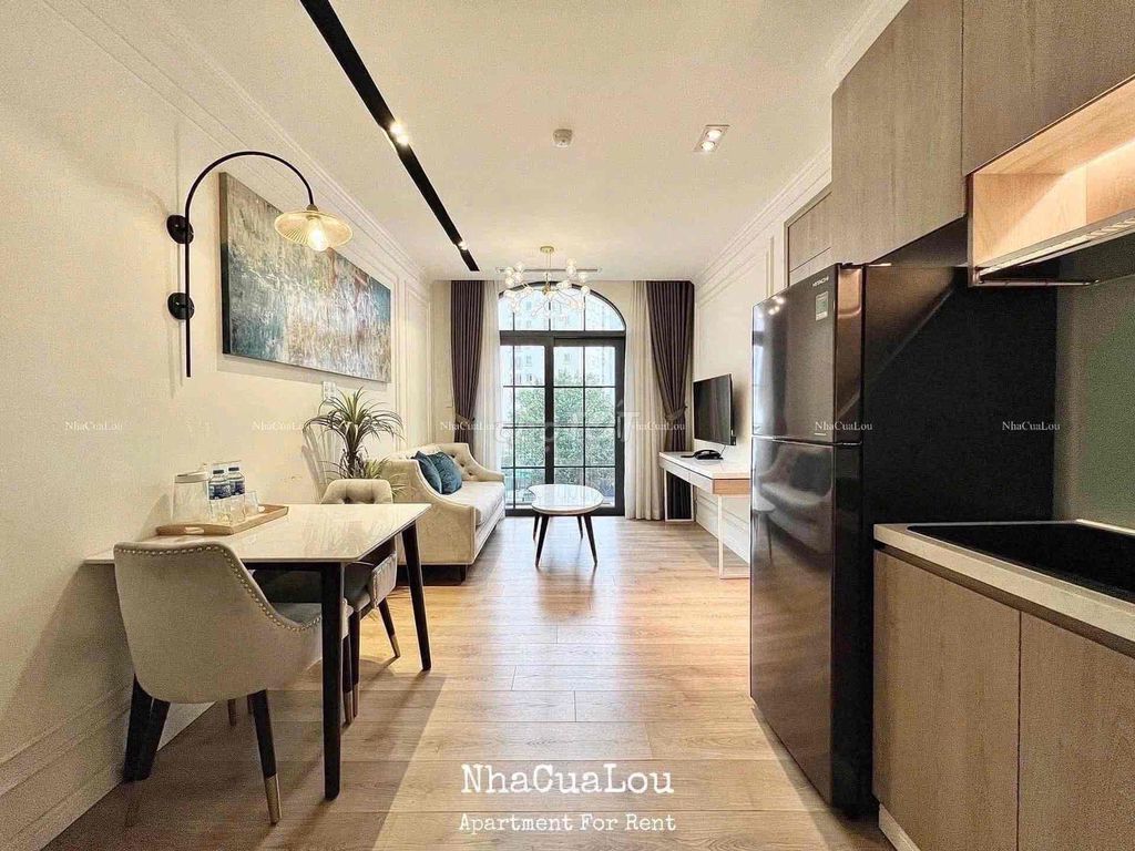 CHO THUÊ CĂN HỘ 1PN/STUDIO 50M2 BANCOL FULL_NỘI THẤT MỚI 100% GẦN Q.1