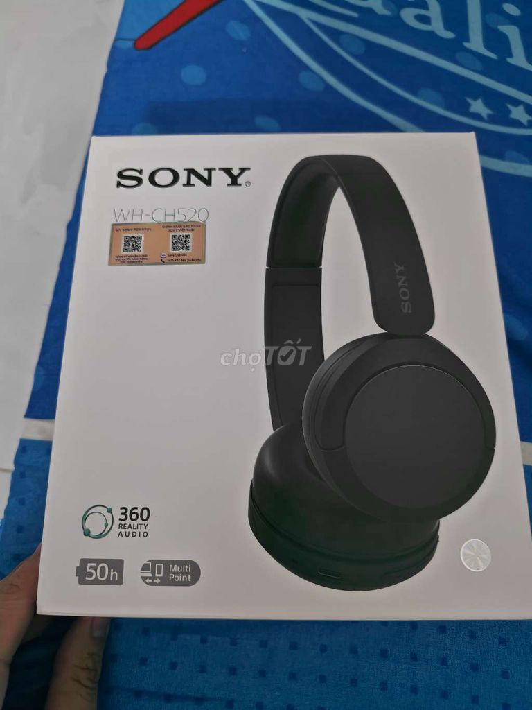 Tai nghe sony WH-CH520. Mua bán Tivi, Âm thanh tại Huyện Hóc Môn Tp Hồ Chí Minh được đăng bởi Thanh hình 1
