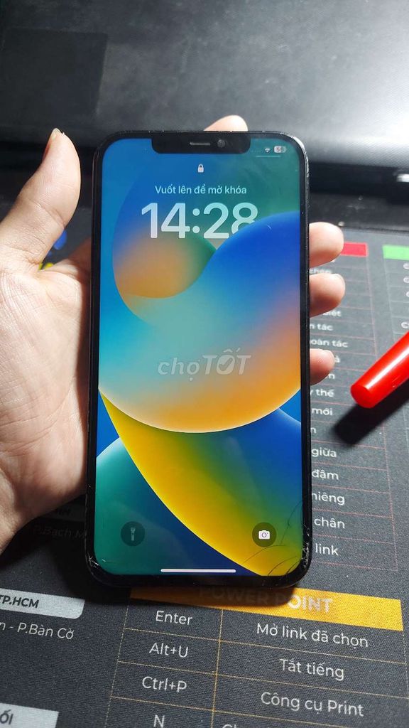 iPhone 12 Pro Max 128GB Xanh. Mua bán Điện thoại tại Thành phố Thái Nguyên Thái Nguyên được đăng bởi Đặng Anh Tuấn hình 1