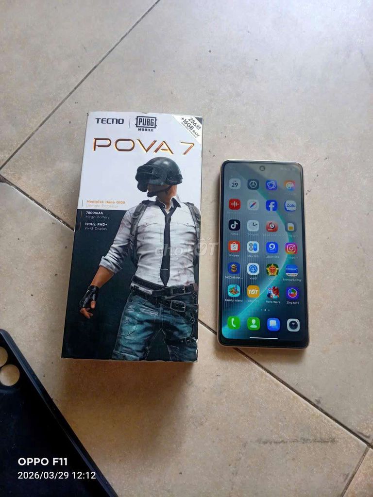 Tecno Pova 7 256GB Vàng. Mua bán Điện thoại tại Quận Bình Tân Tp Hồ Chí Minh được đăng bởi trung nguyen hình 1