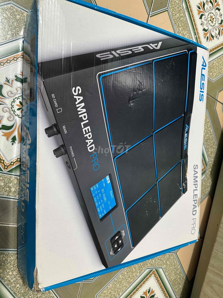 Trống điện tử Alesis SamplePad Pro Đen 98%. Mua bán Nhạc cụ tại Quận Bình Tân Tp Hồ Chí Minh được đăng bởi Phát acoustic hình 1