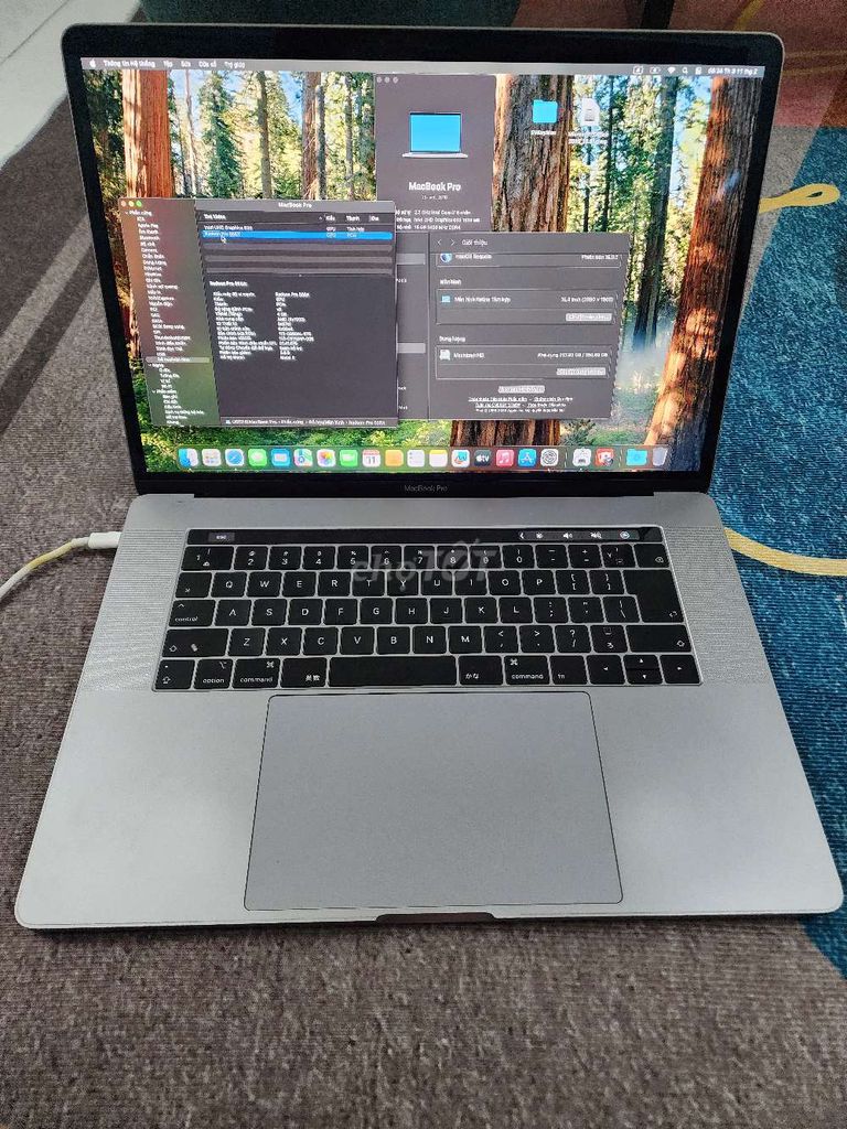 Macbook Pro 15inch 2018 i7/16/256 VGA 4G