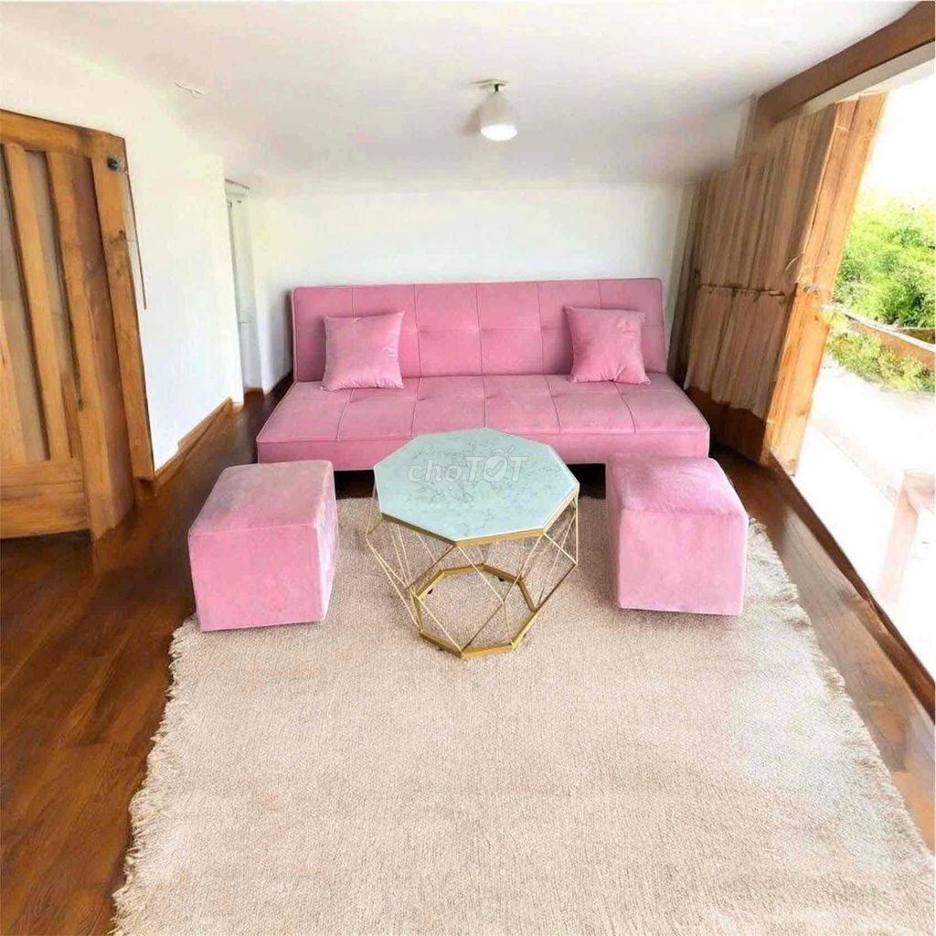 Ghế sofa Vải Hiện đại. Mua bán Bàn ghế tại Huyện Mỏ Cày Nam Bến Tre được đăng bởi tivi thanh lý  hình 1