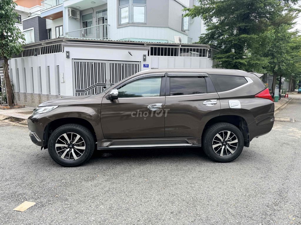 Mitsubishi Pajero Sport 2018 Thái Lan Nâu Da Nappa