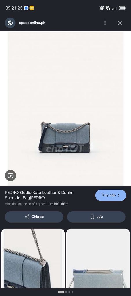 Túi đeo vai Nữ PEDRO Studio Kate. Mua bán Túi xách tại Huyện Trảng Bom Đồng Nai được đăng bởi Vhn hình 1