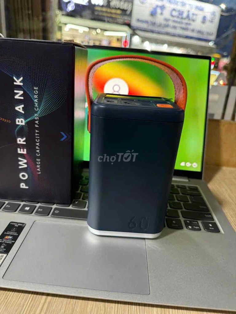 sạc dự phòng power bank 60.000 mAh new chưa sài