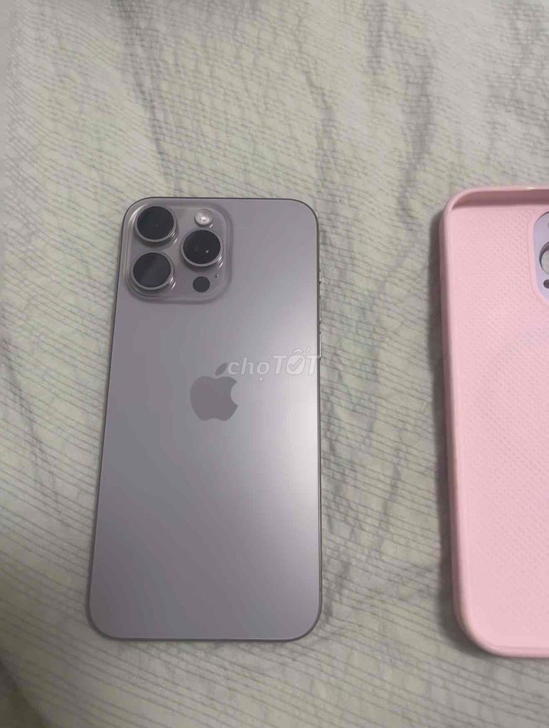 iPhone 15 Pro Max 256GB Xám mã VN. Mua bán Điện thoại tại Quận Phú Nhuận Tp Hồ Chí Minh được đăng bởi Ngọc Vy hình 1