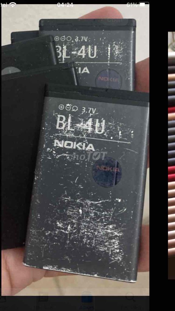 Pin zin nokia BL-4U BL-4UL zin Nokia 8800
